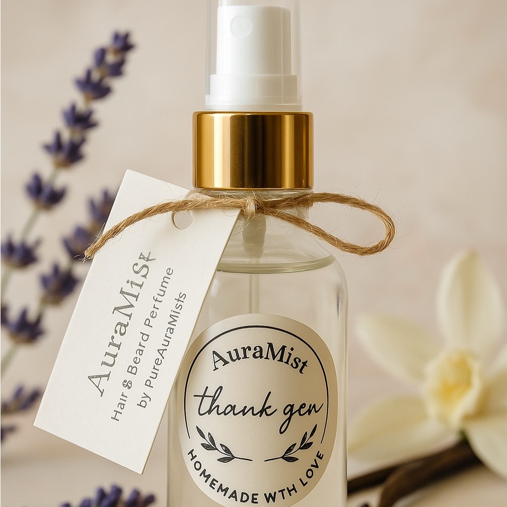 Lavender-Vanilla Hair and Beard Perfume